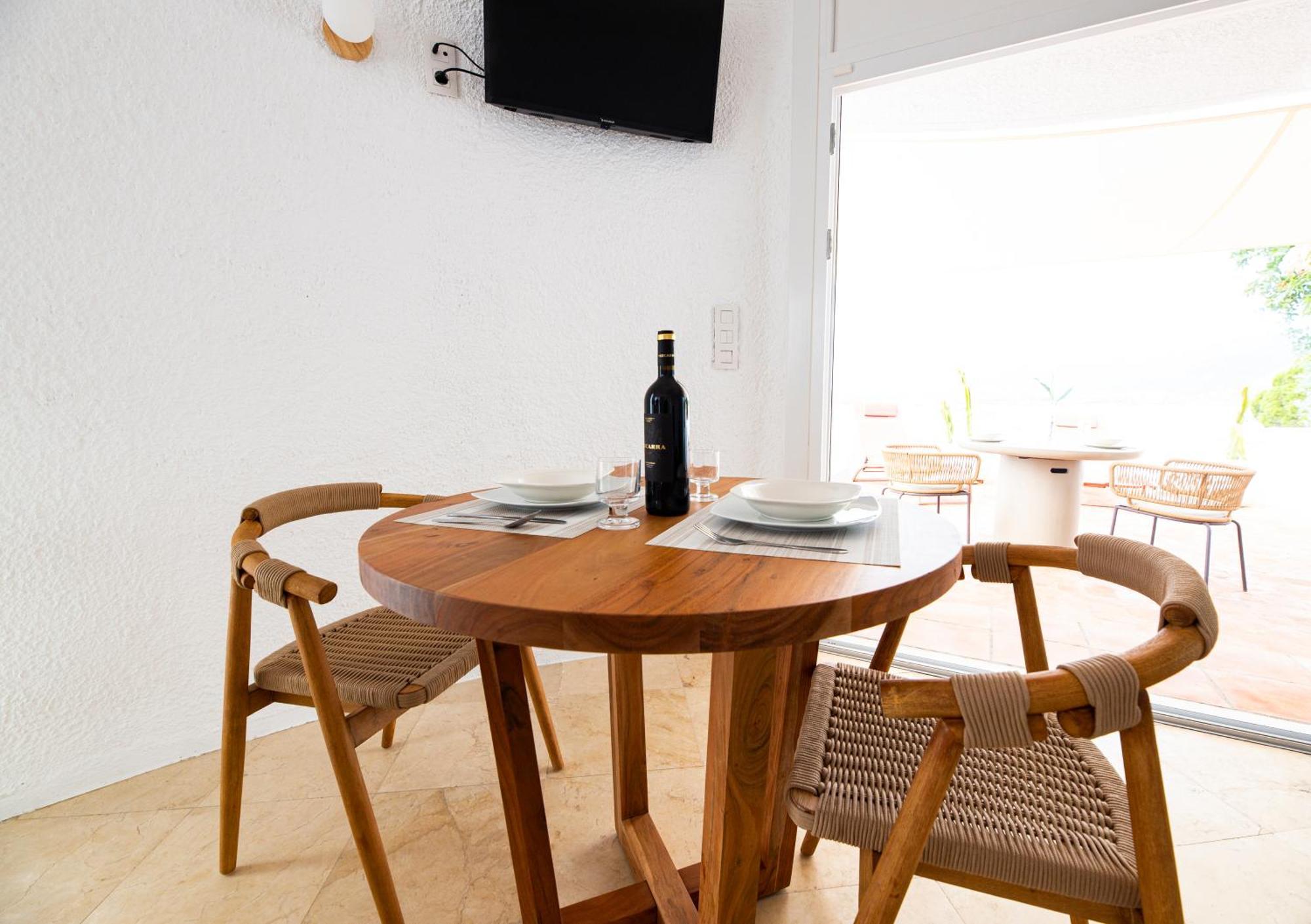 Ferienwohnung Agi Castell Mar Roses Exterior foto