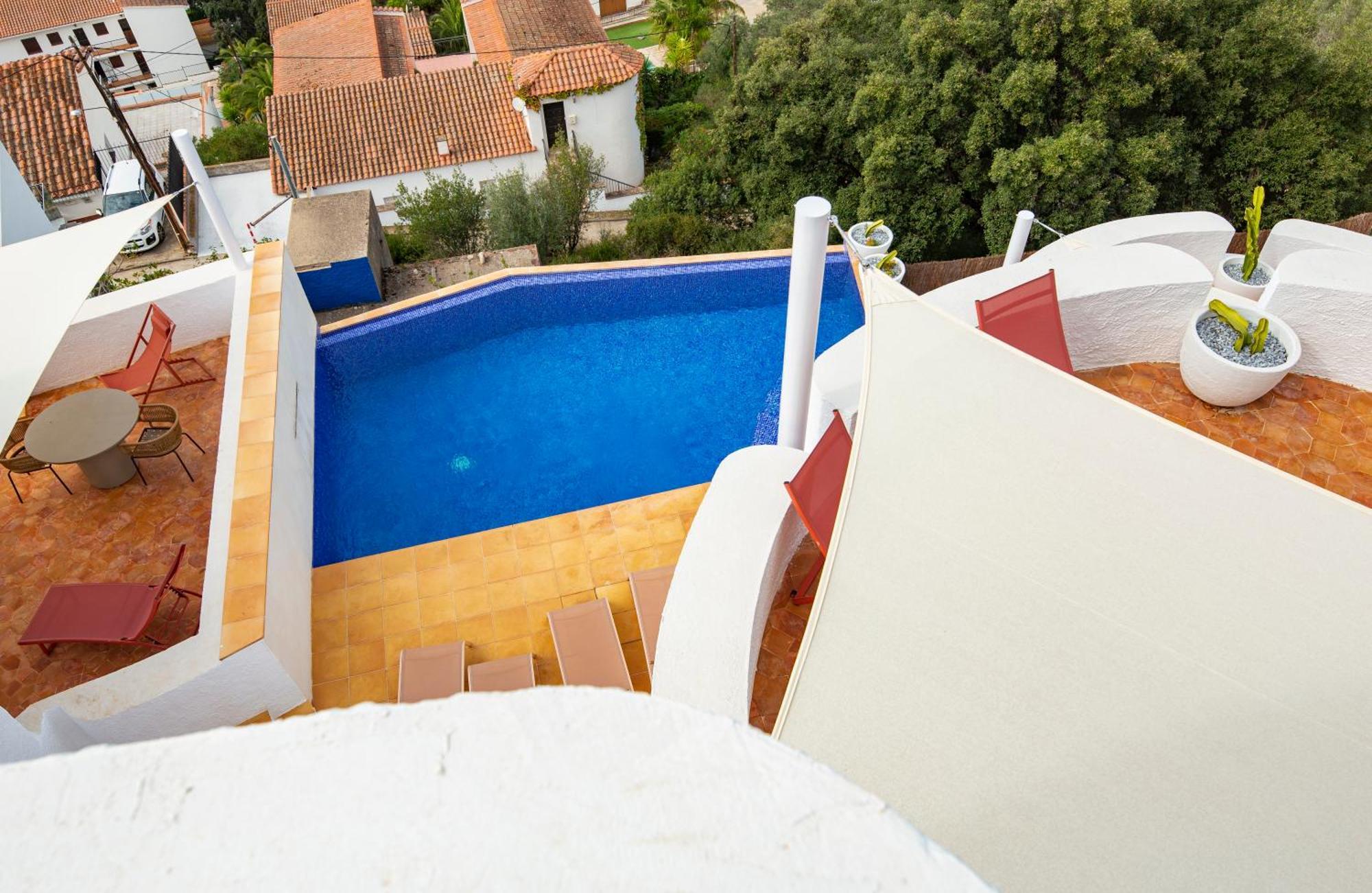 Ferienwohnung Agi Castell Mar Roses Exterior foto