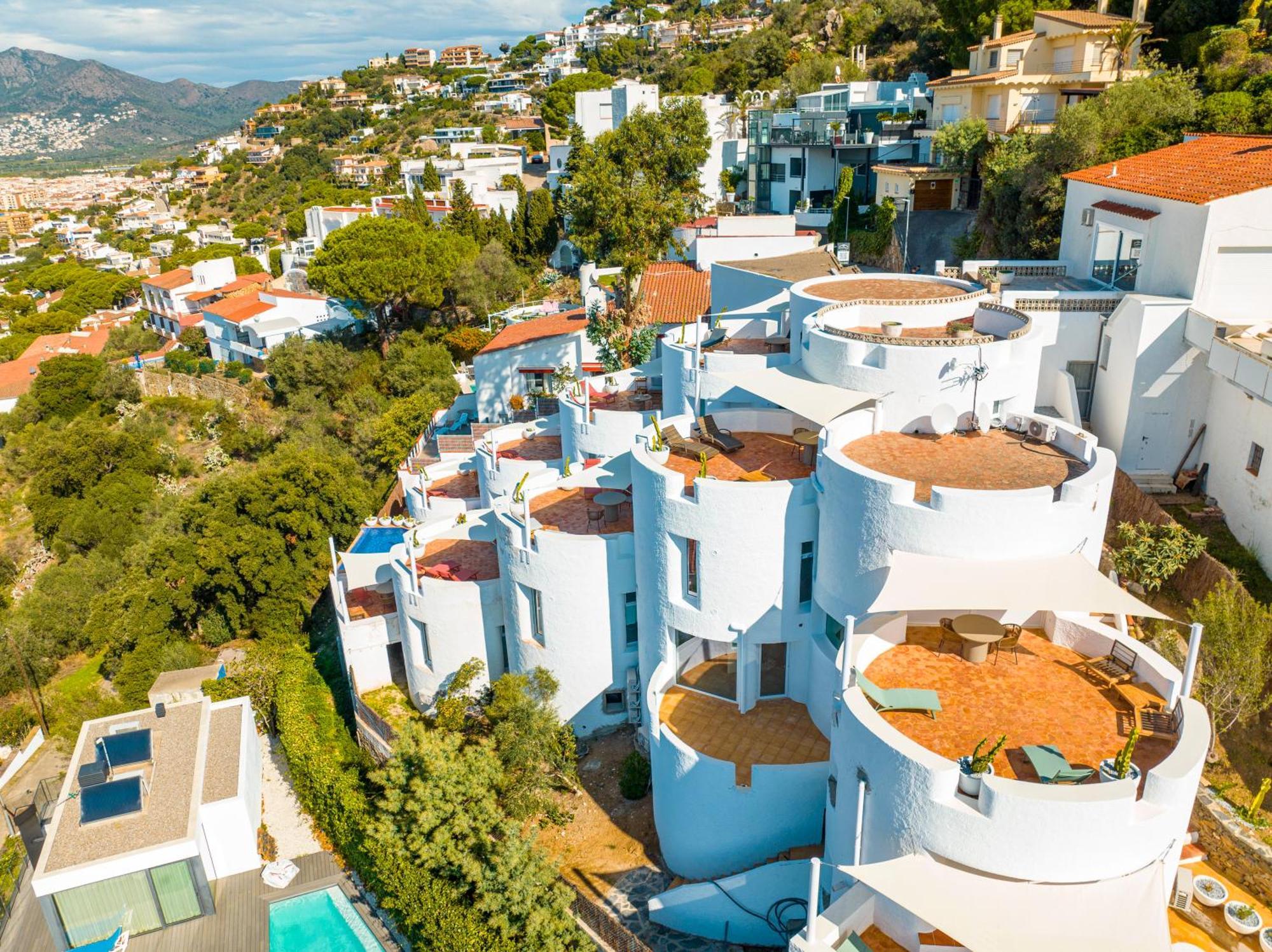 Ferienwohnung Agi Castell Mar Roses Exterior foto