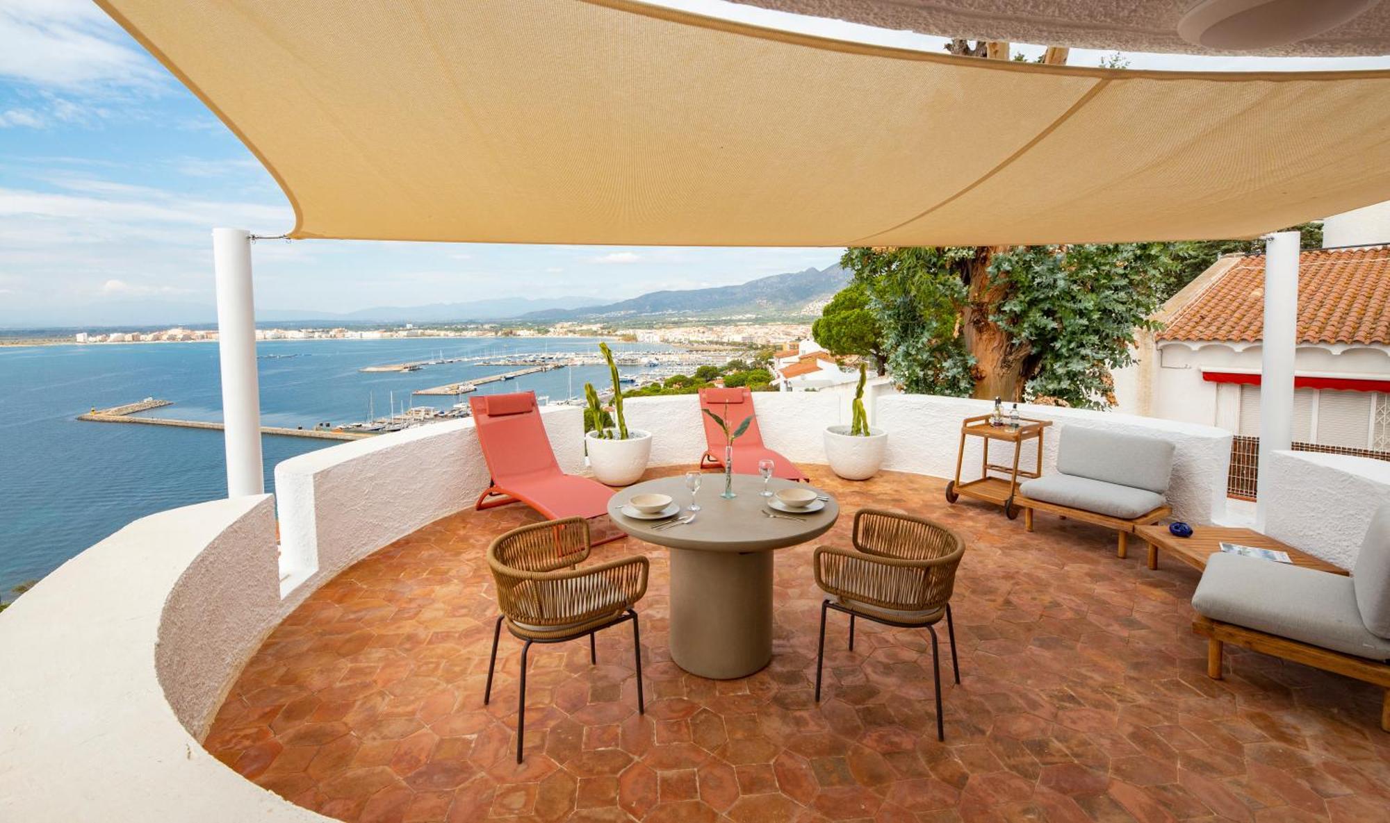 Ferienwohnung Agi Castell Mar Roses Exterior foto