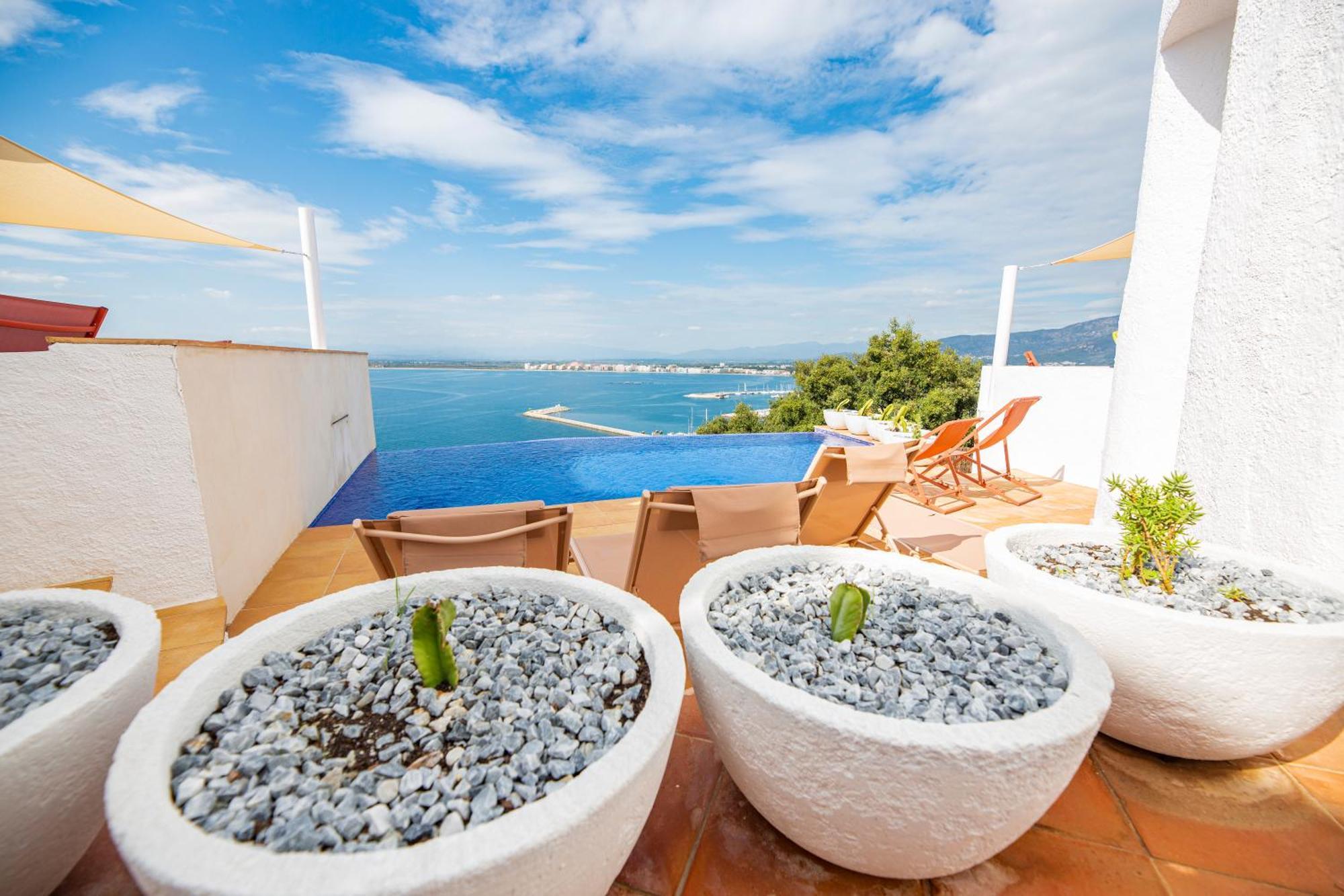 Ferienwohnung Agi Castell Mar Roses Exterior foto