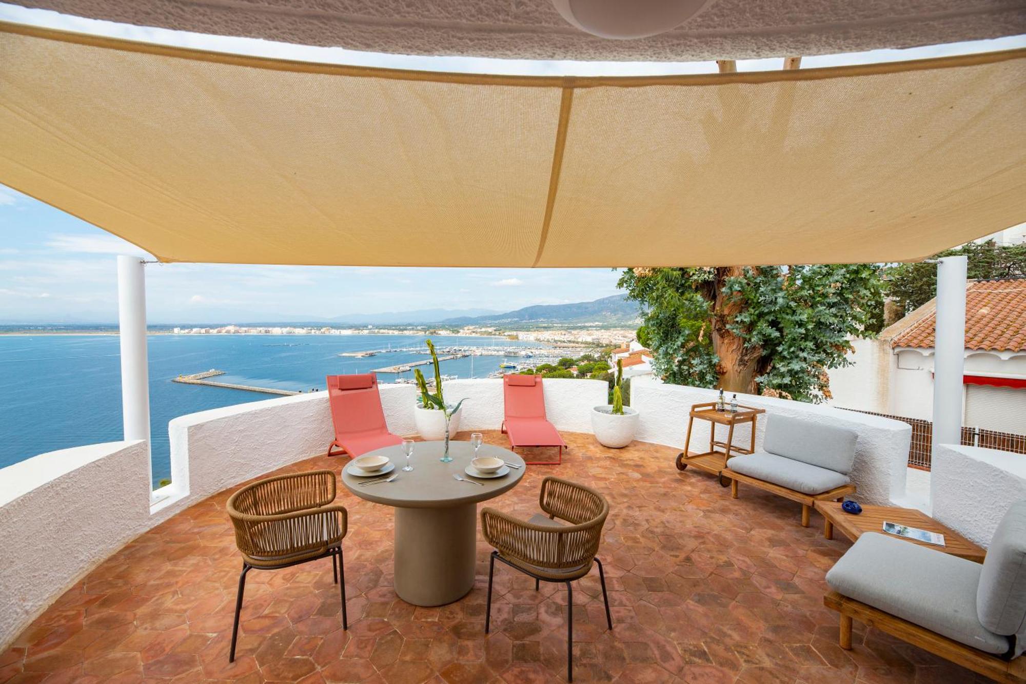 Ferienwohnung Agi Castell Mar Roses Exterior foto