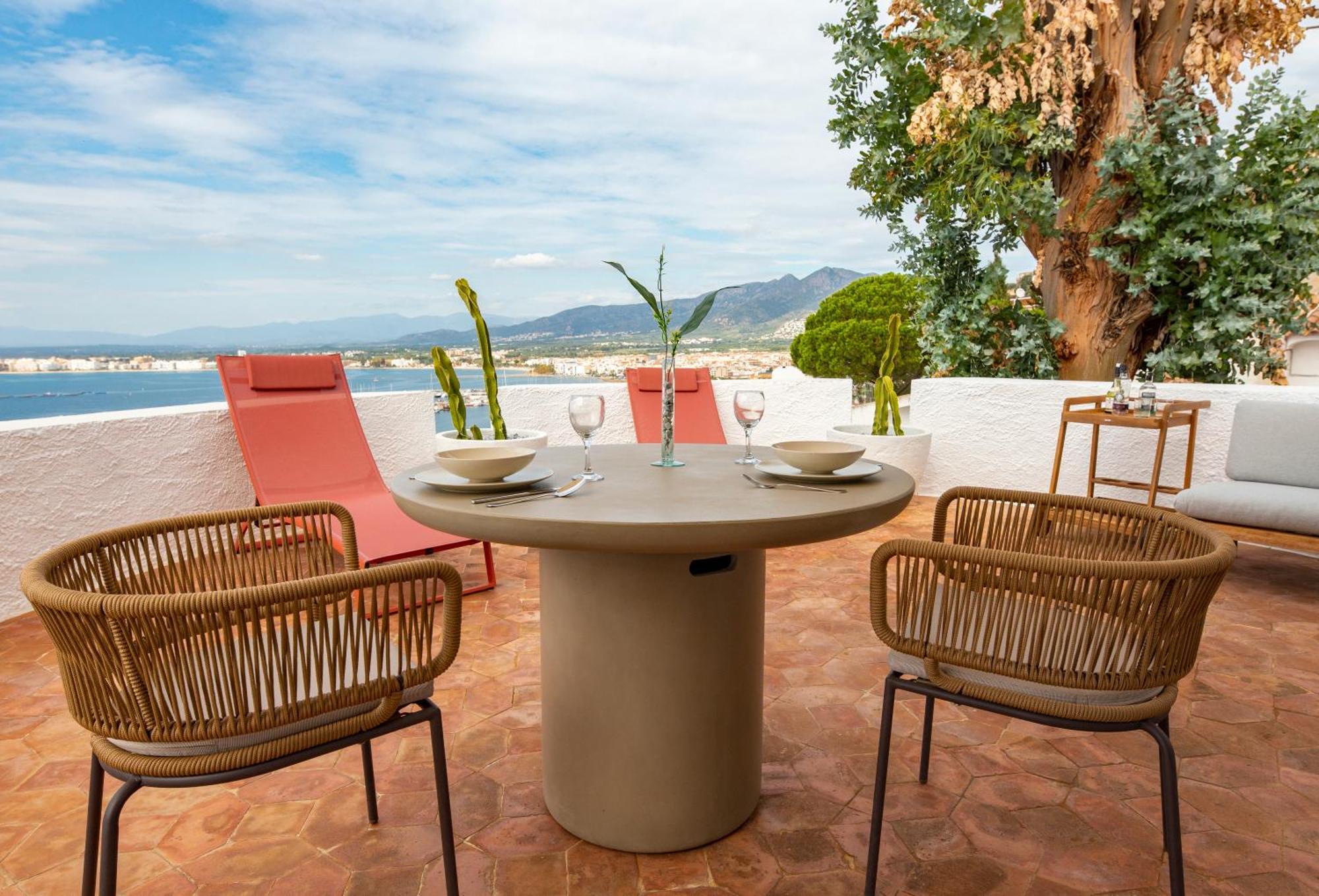 Ferienwohnung Agi Castell Mar Roses Exterior foto