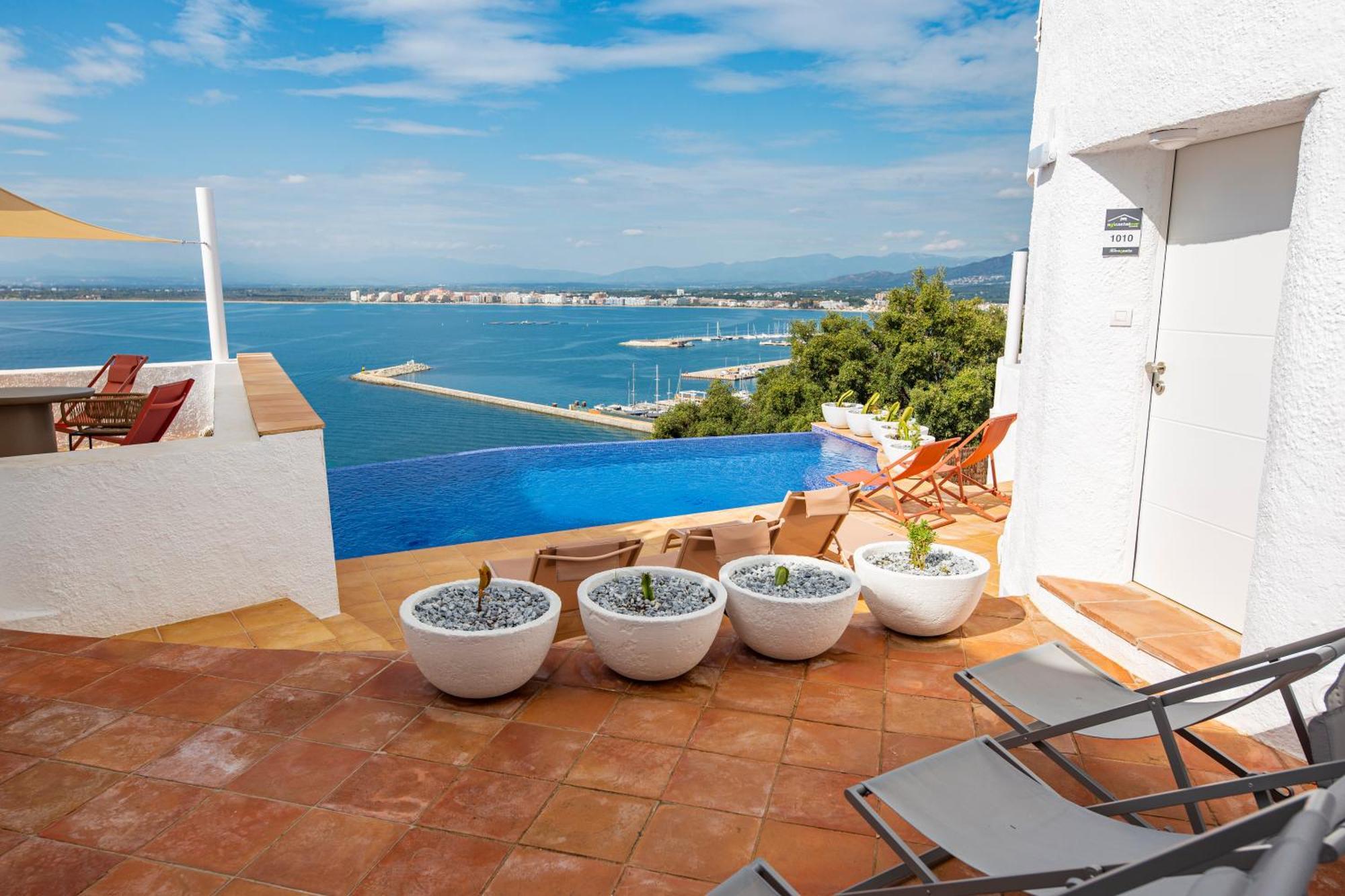Ferienwohnung Agi Castell Mar Roses Exterior foto