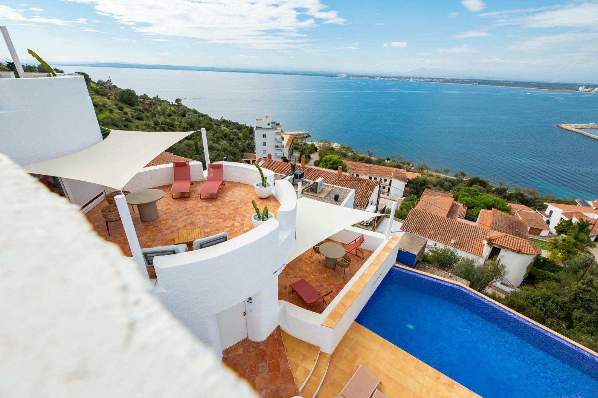 Ferienwohnung Agi Castell Mar Roses Exterior foto